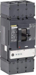 Square D - 400 Amp, 600 VAC, 3 Pole, Panel Mount Molded Case Circuit Breaker - Electronic Trip, Multiple Breaking Capacity Ratings, 2 AWG - Industrial Tool & Supply