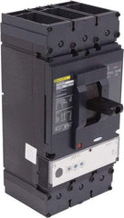 Square D - 400 Amp, 600 VAC, 3 Pole, Panel Mount Molded Case Circuit Breaker - Electronic Trip, 110mm Deep x 340mm High x 140mm Wide - Industrial Tool & Supply