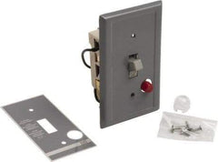 Square D - 1 Pole, 16 Amp, Open Toggle Manual Motor Starter - 1 hp at 115 VAC, 1 hp at 230 VAC, 1 hp at 277 VAC, CE, CSA & UL Listed - Industrial Tool & Supply