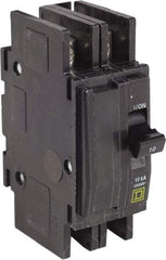 Square D - 10 Amp, 240 VAC, 2 Pole, Panel Mount Miniature Circuit Breaker - 14-2 AWG - Industrial Tool & Supply
