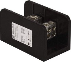 Square D - 1 Pole, 760 (Copper) Amp, Phenolic Power Distribution Block - 600 VAC, 2 Primary Connection - Industrial Tool & Supply