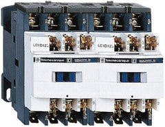 Schneider Electric - 3 Pole, 24 Coil VAC at 50/60 Hz, 9 Amp at 440 VAC, Reversible IEC Contactor - 1 Phase hp: 0.5 at 115 VAC, 1 at 230/240 VAC, 3 Phase hp: 2 at 200/208 VAC, 2 at 230/240 VAC, 5 at 460/480 VAC, 7.5 at 575/600 VAC - Industrial Tool & Supply