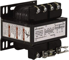 Square D - 100 VA, Top Mount Fuse Block Control Transformer - 50/60 Hz, 3.34 Inch Deep x 2.89 Inch High - Industrial Tool & Supply