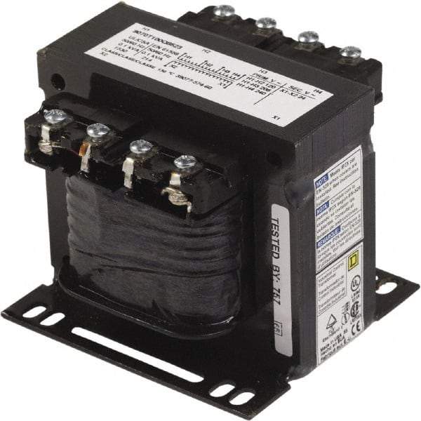 Square D - 100 VA, Control Transformer - Industrial Tool & Supply