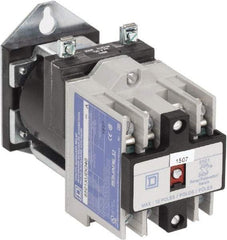 Square D - Electromechanical Screw Clamp General Purpose Relay - 5 Amp at 250 VDC, 4NO, 125 VDC - Industrial Tool & Supply