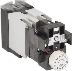 Square D - Time Delay Relay - 5 & 10 Contact Amp, 110 VAC at 50 Hz & 120 VAC at 60 Hz - Industrial Tool & Supply