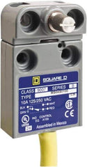 Square D - SPDT, NC/NO, 240 VAC, Prewired Terminal, Rotary Head Actuator, General Purpose Limit Switch - 1, 2, 4, 6, 6P NEMA Rating, IP67 IPR Rating - Industrial Tool & Supply