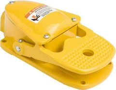 Square D - 1 Treadle, 0.6 Amp, Momentary (MO), DPDT, Electric Foot Switch - 2, 4 & 13 NEMA Rated, 11-1/2" Long x 6.8" Wide x 6-1/2" High - Industrial Tool & Supply