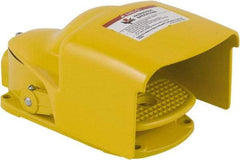 Square D - 1 Treadle, 3 Amp, Maintained (MA), SPST, Electric Foot Switch - 13, 2 & 4 NEMA Rated, 11-1/2" Long x 6.8" Wide x 6-1/2" High - Industrial Tool & Supply