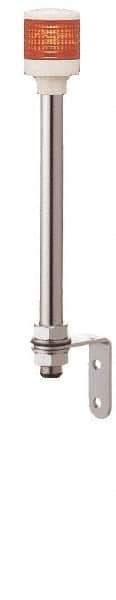 Schneider Electric - LED Lamp, Red, Steady, Preassembled Stackable Tower Light Module Unit - 24 VAC/VDC, 25 Milliamp, IP23, IP54 Ingress Rating, Pipe Mount - Industrial Tool & Supply