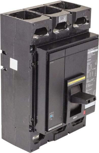 Square D - 800 Amp, 3 Pole, Panel Mount Molded Case Circuit Breaker - Electronic Trip, Multiple Breaking Capacity Ratings, 3/0 AWG, 8.1 Inch Deep x 12.8 Inch High x - Industrial Tool & Supply