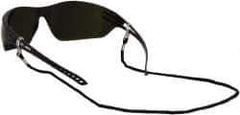 Chums - Black Eyewear Retainer - Adjustable, Nylon Rope, Compatible with All Major Safety Eyewear Brands - Industrial Tool & Supply