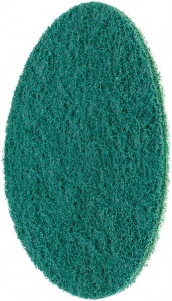 Merit Abrasives - 6" Diam, 150 Grit, Aluminum Oxide Hook & Loop Disc - Very Fine Grade, Nonwoven, - Industrial Tool & Supply