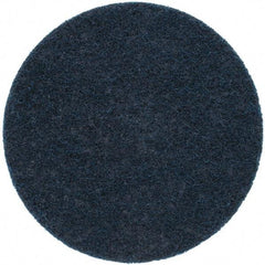 Merit Abrasives - 4" Disc Diam, 150 Grit, Aluminum Oxide Quick Change Disc - Type R Attaching System, Nonwoven, Blue, Very Fine Grade, 15,000 RPM - Industrial Tool & Supply