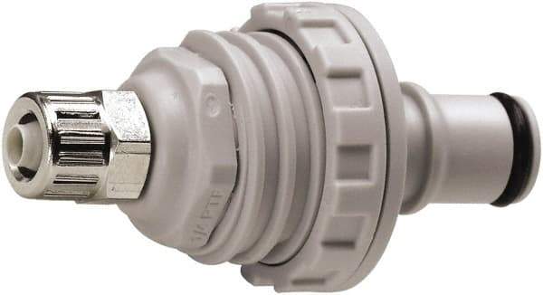 CPC Colder Products - 1/4" Nominal Flow, Male, Nonspill Quick Disconnect Coupling - 120 Max psi, 32 to 160°F, Polypropylene Coupling - Industrial Tool & Supply