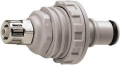CPC Colder Products - 1/4" Nominal Flow, Male, Nonspill Quick Disconnect Coupling - 120 Max psi, 32 to 160°F, Polypropylene Coupling - Industrial Tool & Supply