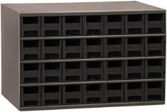 Akro-Mils - 28 Drawer, Small Parts Cabinet - 11" Deep x 17" Wide x 11" High - Industrial Tool & Supply