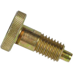 1/4-20 STL KNURLD KNB PLGR LOCK - Industrial Tool & Supply