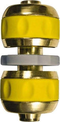 Nelson - 5/8 & 3/4 Garden Hose Compression Fitting - Metal, Garden Hose Mender Connector - Industrial Tool & Supply