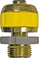 Nelson - 5/8 & 3/4 Garden Hose Compression Fitting - Metal, Male Connector - Industrial Tool & Supply