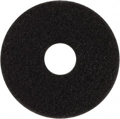 Oreck - Scrubbing Pad - 12" Machine, Black Pad, Abrasive - Industrial Tool & Supply