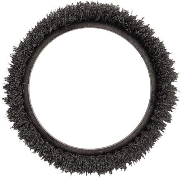 Oreck - Shampooing Brush - 12" Machine, Black Pad, Nylon - Industrial Tool & Supply