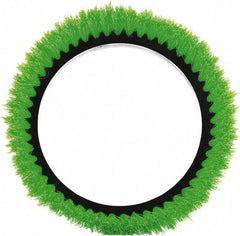 Oreck - Scrubbing Brush - 12" Machine, Green Pad, Nylon - Industrial Tool & Supply
