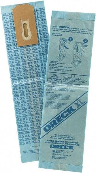Oreck - Cloth Filter Bag - For All U2000 Uprights - Industrial Tool & Supply