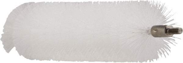 Vikan - 1.6" Diam Polyester Tube Brush - 8" OAL, 7.9" Head Length, Stainless Steel Handle - Industrial Tool & Supply