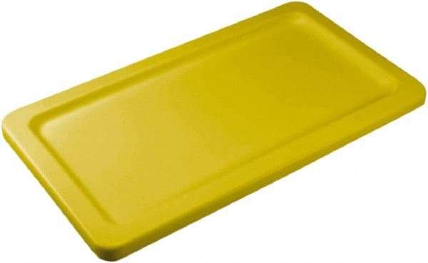 Remco - 46.9" Long x 26.9" Wide x 1.7" High Yellow Lid - For Use with Remco - Transport Storage Tub - Industrial Tool & Supply