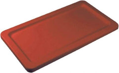 Remco - 46.9" Long x 1.7" High Red Lid - For Use with Remco - Transport Storage Tub - Industrial Tool & Supply