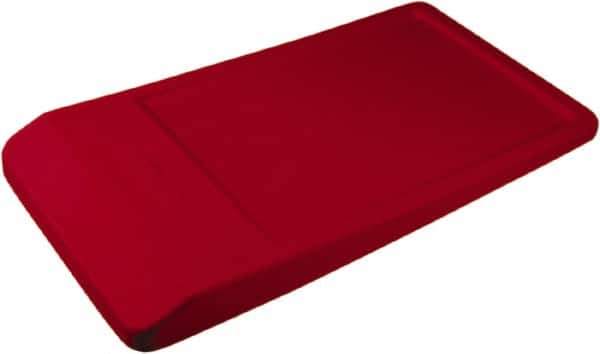 Remco - Red Polyethylene Tote Container - Nesting, 32" Long x 56" Wide x 4.3" High - Industrial Tool & Supply