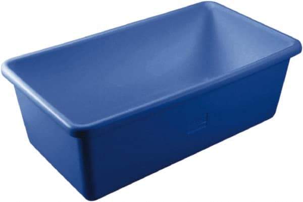 Remco - 149 Gal, 500 Lb Load Capacity Blue Polyethylene Tote Container - Nesting, 46.8" Long x 26-1/2" Wide x 16.9" High - Industrial Tool & Supply
