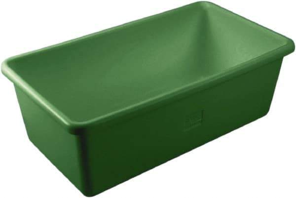 Remco - 149 Gal, 500 Lb Load Capacity Green Polyethylene Tote Container - Nesting, 46.8" Long x 26-1/2" Wide x 16.9" High - Industrial Tool & Supply