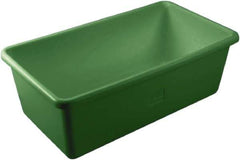 Remco - 149 Gal, 500 Lb Load Capacity Green Polyethylene Tote Container - Nesting, 46.8" Long x 26-1/2" Wide x 16.9" High - Industrial Tool & Supply