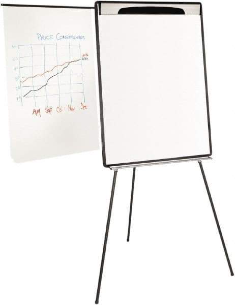 MasterVision - Magnetic Dry Erase Easel - 38-1/2" High - Industrial Tool & Supply