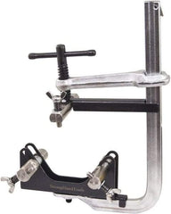 Strong Hand Tools - 3-1/2" Throat Depth, 4" Max Capacity, Standard Sliding Arm Clamp - 3 Lb Clamping Pressure - Industrial Tool & Supply