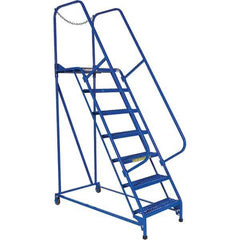 Vestil - Maintenance Ladder - Blue, Use with Ladders Above 32' - Industrial Tool & Supply