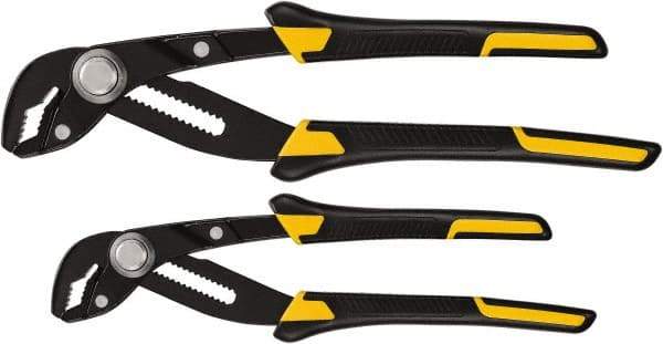 DeWALT - 2 Piece Locking Plier Set - Comes in Blister Pack - Industrial Tool & Supply