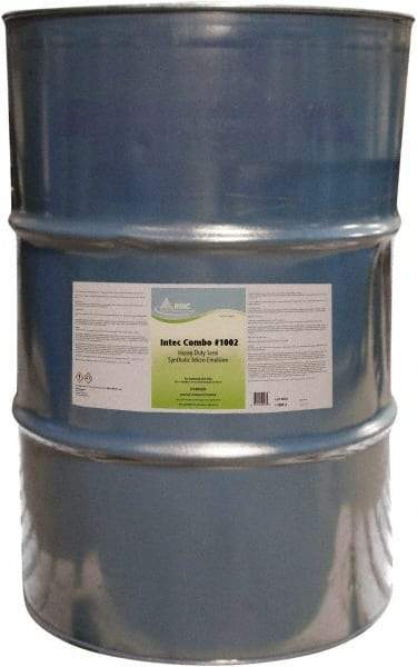 Rochester Midland Corporation - InTec Combo #1002, 55 Gal Drum Cutting Fluid - Semisynthetic, For CNC Machining - Industrial Tool & Supply