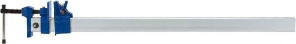 Irwin - 48" Capacity, 1" Throat Depth Bar Clamp - 800 Lb Clamping Pressure - Industrial Tool & Supply