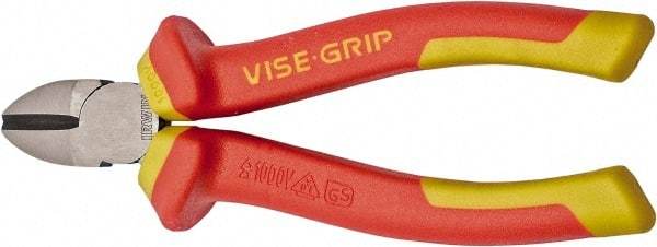 Irwin - 6" OAL, 1-1/8" Capacity, Diagonal Cutter - Industrial Tool & Supply