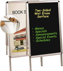 MasterVision - 27" High x 34" Wide Wet/Dry Erase - Acetate - Industrial Tool & Supply