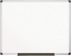 MasterVision - 48" High x 72" Wide Magnetic Dry Erase Board - Steel - Industrial Tool & Supply