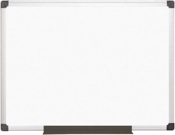 MasterVision - 36" High x 48" Wide Magnetic Dry Erase Board - Steel - Industrial Tool & Supply