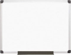 MasterVision - 36" High x 48" Wide Magnetic Dry Erase Board - Steel - Industrial Tool & Supply