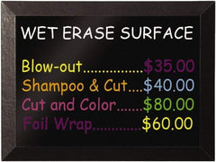 MasterVision - 24" High x 36" Wide Wet Erase Board - Steel - Industrial Tool & Supply