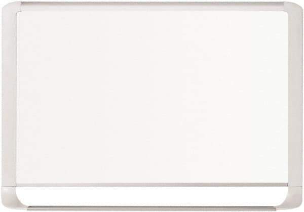 MasterVision - 24" High x 36" Wide Magnetic Dry Erase Board - Porcelain/Steel - Industrial Tool & Supply