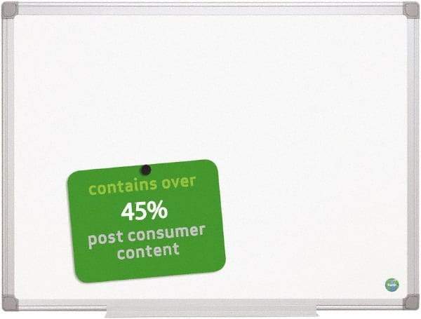 MasterVision - 48" High x 36" Wide Magnetic Dry Erase Board - Steel - Industrial Tool & Supply