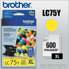 Brother - Yellow Ink Cartridge - Use with Brother MFC-J280W, J425W, J430W, J435W, J5910DW, J625DW, J6510DW, J6710DW, J6910DW, J825DW, J835DW - Industrial Tool & Supply